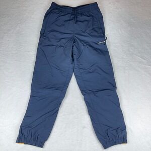Palace Shell Pants Mens Small Blue Mesh Lined Quick Dry Pockets Drawstring Waist